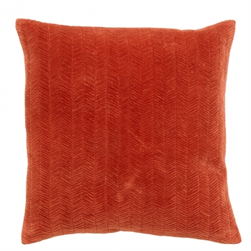 Nordal - Velour Pude 50x50cm - Rust